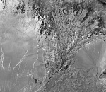 Цзюцюань, Китай, космоснимок с КА ZY-3 © CAST/BISSE, дата съемки 12.05.2012 г.