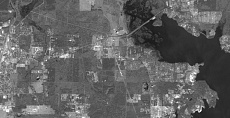 Снимок со спутника Канопус-В © НЦ ОМЗ, пространственное разрешение 2,1 м