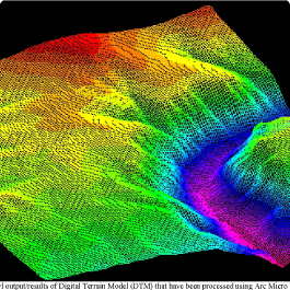 Digital terrain models (DTM)
