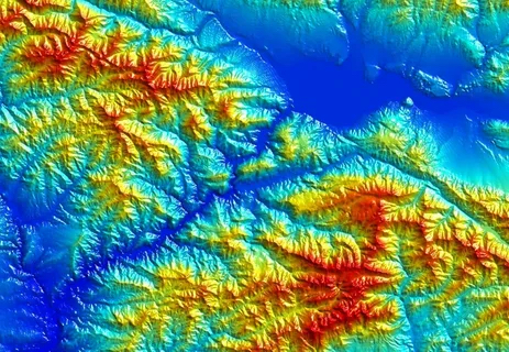 Digital elevation models (DEM)