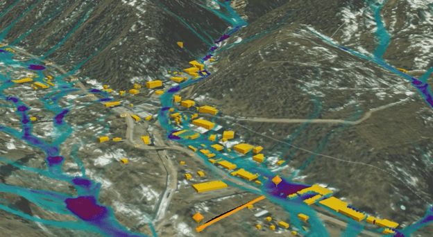 Моделирование затоплений с помощью Flood Simulation в ArcGIS Pro 3.3