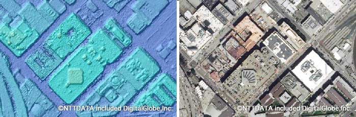 Пример цифровой модели местности с разрешением 0,5 метра