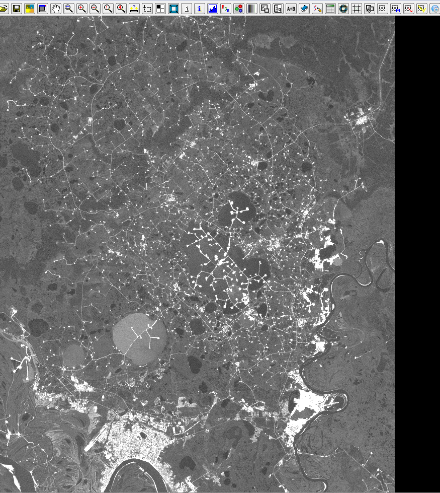 Космический снимок Landsat-7
