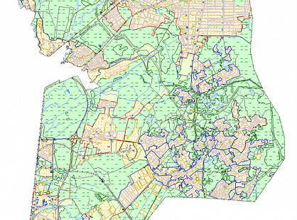 Creation of Digital Terrain Models for the Leningrad Region