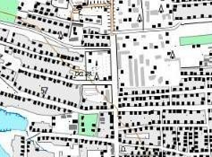 Updating of cartographic material M 1: 25000 for the field