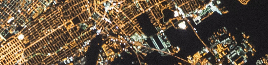 Nighttime Satellite Imagery