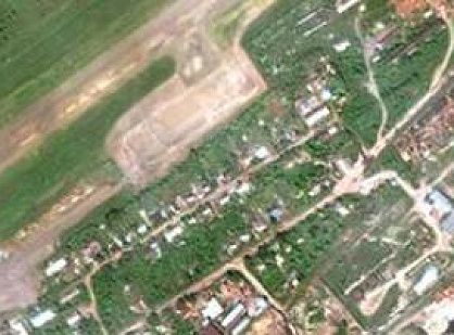 Создание ортофотоплана на аэропорт Бодайбо
