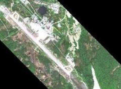Создание ортофотоплана на аэропорт Мурманска