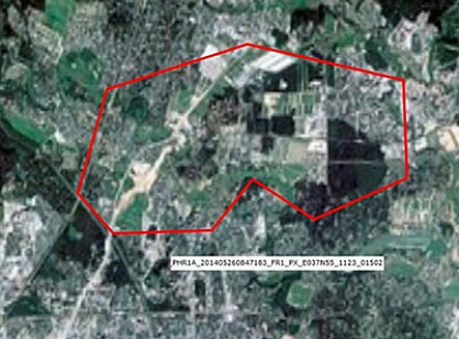 Поставка космической съемки и создание ортофотоплана на территорию с.п. Тарасовское