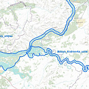Orthophotomaps for navigating rivers of the European part of Russia