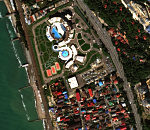 Сочи, космическая съемка со спутника WorldView-3 © DigitalGlobe, пространственное разрешение 30 см