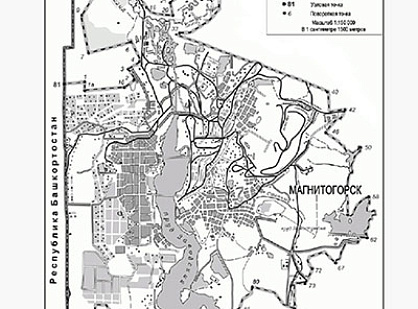 Creation of a DTM and digital orthophotomaps for the city of Magnitogorsk