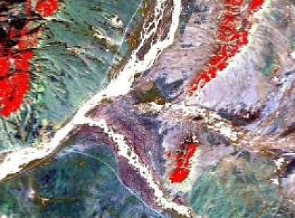 Remote geological exploration of gold mineralization