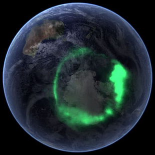 How the Earth's poles are studied from space photos