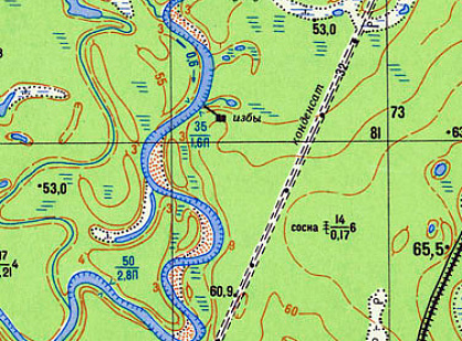 Cartographic support of the Urengoy – Surgut condensate pipeline