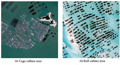 Interpretation of aquaculture areas