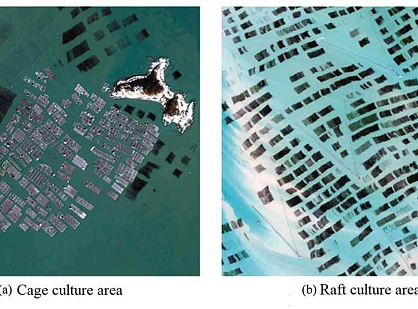 Interpretation of aquaculture areas