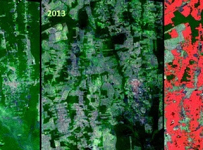 Environmental studies using remote sensing methods