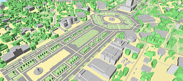 Создание цифровой городской модели (3D) для крупных городов