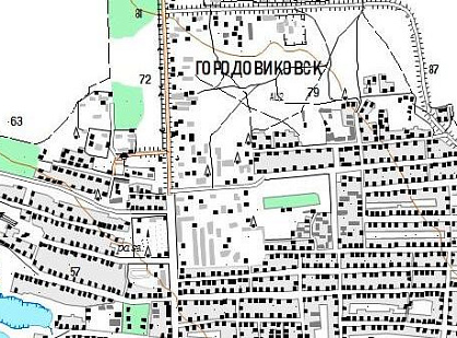 Обновление картографического материала М 1:25000 на месторождение