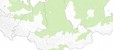 Создание цифровой картографической подложки на территорию РФ
