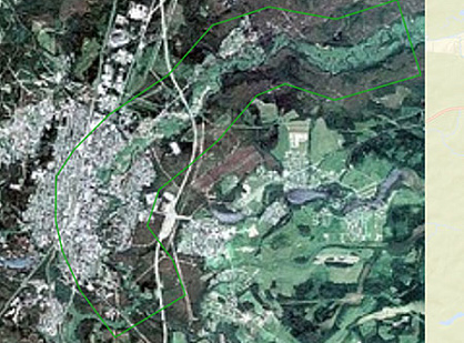 Delivery of remote sensing data from the Pleiades satellite to assess the ecological situation of the reservoir