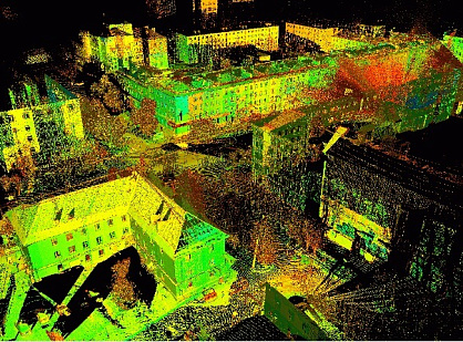 Лазерное сканирование (LIDAR) методом ВЛС