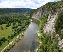 The Belaya river