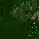 Индонезия, съемка со спутника Deimos-1 © Deimos Imaging S.L.U., дата съемки 21.01.2011 г., разрешение 22 м.