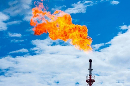 Monitoring of associated petroleum gas flaring using space imagery