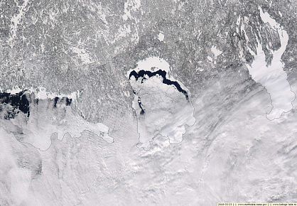 Monitoring of ice conditions and snow cover