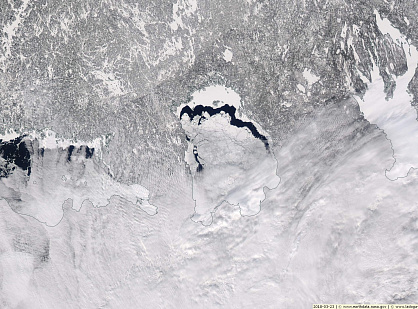 Monitoring of ice conditions and snow cover