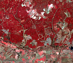 Bryansk Oblast, Russia, 25 April 2015. Gaofen-2 satellite ©CRESDA