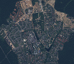 г. Москва, снимок со спутника KazEOSat-1 © АО Казакстан Гарыш Сапары, дата съемки 15.09.2014 г.