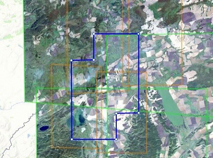 Supply of orthophotomaps for the territory of the Kemerovo oblast, Krasnodar Krai, Republic of Khakassia
