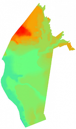 Urban 3D digital terrain model