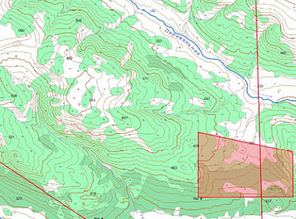Creation of DTMs, DSMs, ortophotomaps and topographic plan of 1:5000 scale