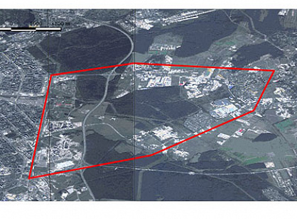 Supply of imagery from the WorldView-2 satellite and creation of an orthophotomap
