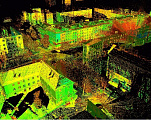 Laser scanning (LIDAR) by VLS method