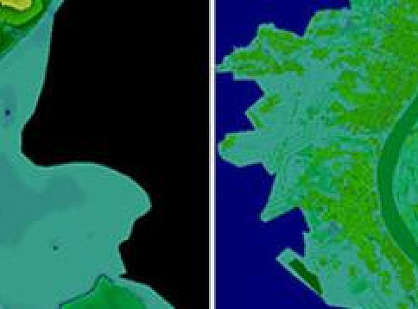 Creating a DSM to the territory of the Volgograd oblast