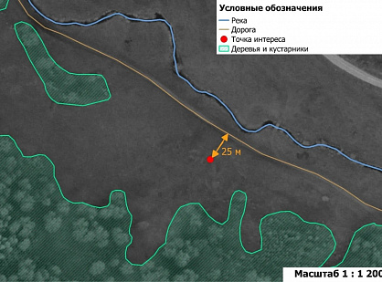 Определение наличия объектов, созданных человеком, методами дистанционного зондирования