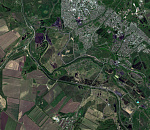 Снимок со спутника RapidEye © Planet Labs, дата съемки 2010-06-11