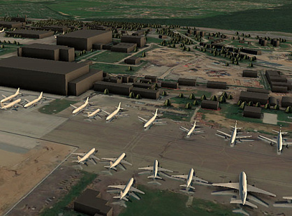 3D-модель аэропорта Внуково