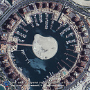 Doha, Qatar, space image from TripleSat Constellation © 21AT, shooting date 08.05.2017