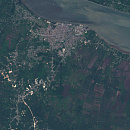 Riau, province east-central Sumatra, Indonesial, satellite image from Sentinel © ESA