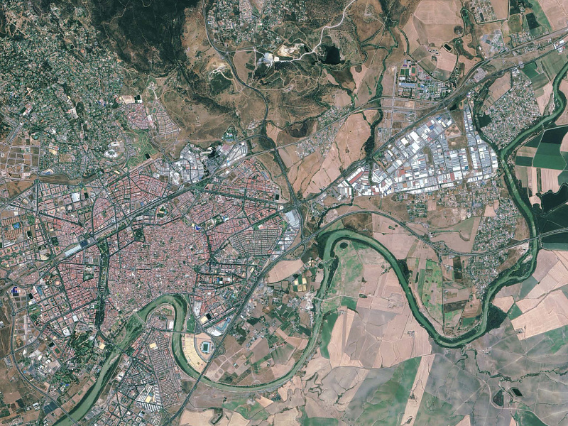 An image from Canopus-V satellite, resolution 2,1 m ©Nts OMZ