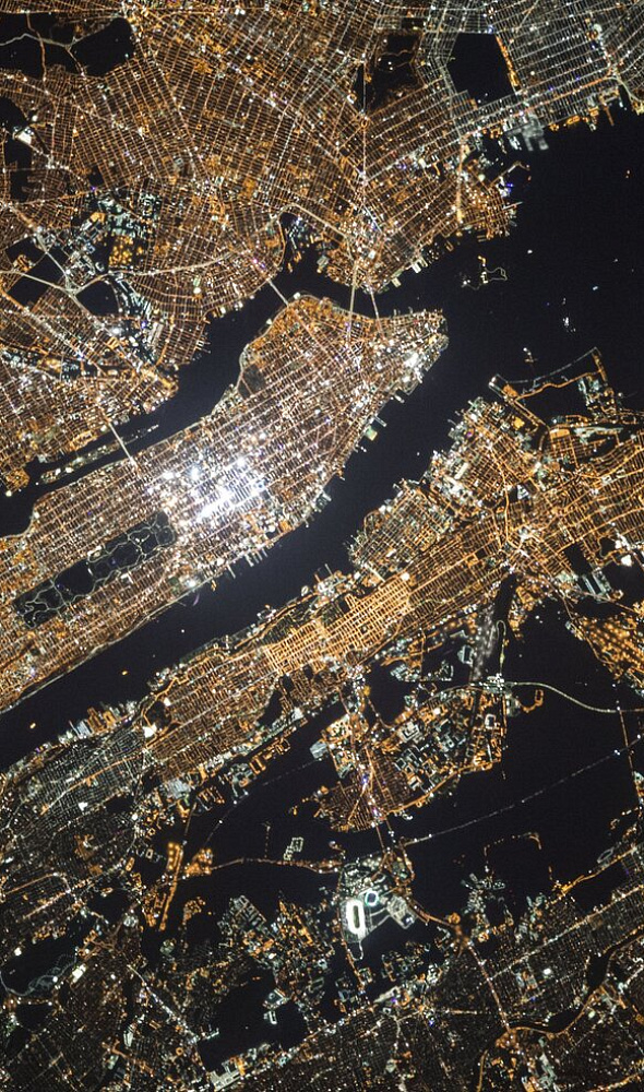 Nighttime Satellite Imagery
