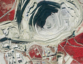 Золотой рудник Западной Турции, космический снимок SkySat-1 © Planet