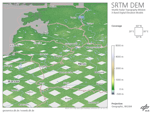 SRTM DEM