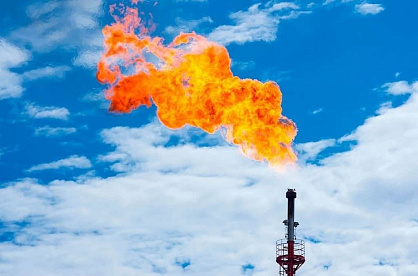 Мониторинг сжигания попутного нефтяного газа с помощью космической съёмки